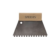 Sprehn Tandspackel 125X170mm - 4X4mm Tänder, Används För Applicering Av Kakellim Etc.