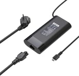 Chargeur Usb C 90W Adaptateur Secteur Pour Dell Xps 13 9370 Charger,Xps 15,Precision 5750,Latitude 3400 3500 5289 5550 5570 5590 5300 2In1 7400,9410 2In1,0R2M8K,La90Pm170