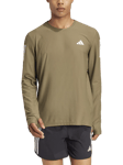 adidas Own The Run Long Sleeve Top, Olive Strata