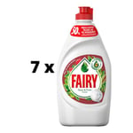 Astianpesuaine FAIRY Pomegranate & Red Orange, 450 ml x 7 kpl paketti