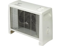 Adax Varmeblæser Vv9 T 230V Med Mekanisk Thermostat, 3 Effekttrin 800W, 1200W Og 2000W