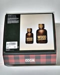 Dsquared2 Wood EDT Pour Homme 100ml Gift Set & 30ml EDT Spray Men's. Brand New