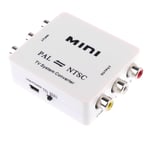 PAL / NTSC / SECAM Vers PAL / NTSC Mini Sélecteur de Convertisseur de Système de Télévision Bidirectionnel
