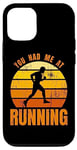 Coque pour iPhone 12/12 Pro Citation de l'amateur course à pied Triathlon l'amateur