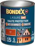 Bondex Lasure 2 en 1 haute protection - Teck- l