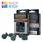 Pathfinder Iron Gods Dice Set Ensemble de Dés Pour Jeu Rôle Game Q-workshop Neuf