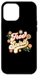 iPhone 12 Pro Max Boho Positive Affirmation Free Spirit Retro 60s 80s Flowers Case