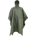 TAC MAVEN Thunder Poncho Hiking Raincoat Hooded Fishing Waterproof Camping Olive