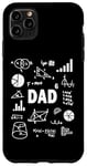 iPhone 11 Pro Max Dad 6 Times Dad of 6 Math Father to the 6th Power Case