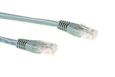 ACT IB8002 Câble LAN CAT6 2 m Ethernet, 10/100/1000/Mbit/s, RJ45, câble Ethernet U/UTP, 250 MHz, PoE, câbles en cuivre complet, pour commutateur, routeur, panneau de brassage, TV, PC et ordinateur