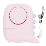 Hanging Neck Fan Mini Hand Free DinosaurShaped Fan With 1200mAh Powerbank For Ch