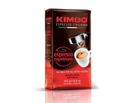 Kimbo Espresso Napoletano 250 G, 250 G, Medium Ristet, Kaffe, Espresso, Taske, 250 G