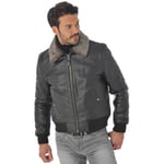 Veste Schott  LC930D BROWN