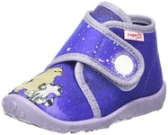 Superfit Boy's Girl's Spotty Slipper, Purple Multicoloured 8510 108, 3 UK Child