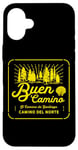 Coque pour iPhone 16 Plus "Camino del Norte" Camino de Santiago Vieira