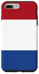 Coque pour iPhone 7 Plus/8 Plus Pays-Bas Drapeau Hollande Cadeau pour les Hollandais