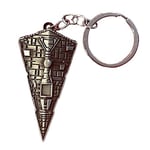 South Coast Jewellery Star Wars Star Destroyer Metal Silver Keyring Keychain Bag Pencil Case Charm Pendent Zip Accessory