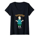 King of the Hill Bobby Un Peu Inquiet T-Shirt avec Col en V