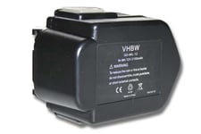 vhbw 1x Batterie compatible avec Milwaukee PDD 12 X, PAS 12PP, PAD 12, CG12, PLD 12 X, PJX 12PP, PES 12 T outil électrique (2100 mAh, NiMH, 12 V)