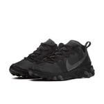 Nike Element React 55 UK 11 EUR 46 Triple Black New BQ6166 008