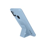 Case for Samsung Galaxy A21s Silicone Foldable Magnetic Stand Wozinsky blue