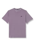 adidas Men's Train Essentials Feelready Training Tee, Shadow Violet/Black, XS