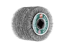 Sit tecnospazzole 1372 Brosse pour ponceuse à fil ondulé en acier inox-rsf Bandeau spazzolante 70 mm-flex-ø : 100 mm