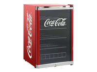 Scandomestic Coca-Cola Highcube Gde - Drinkkylare - Bredd: 54 Cm - Djup: 54.8 Cm - Höjd: 84 Cm - 115 Liter - Klass E - Röd