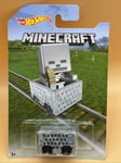 Hot Wheels Minecraft Minecart Skeleton New Long Card MINECRAFT 2016 Cart Toy