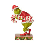 Enesco Figurine Jim Shore The Grinch Grinch Volant Candy Canes 6008888