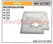 Filtre à Air Stihl pour Débroussailleuse FS 160 Fr 200 220 280 017587