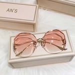 Womens Mens Sunglasses Oversized Metal Frame Fashion Shades Ladies Sunglasses