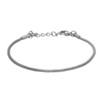 Tom Morris Mini Box Chain Rannerengas Ruostumaton Teräs TM00028 - Miesten - Stainless Steel