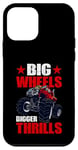 Coque pour iPhone 12 mini Monster Truck Design Adulte Monster Trucks Lover Men