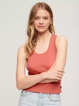 Superdry Organic Cotton Vintage Lace Trim Vest Top