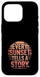 Coque pour iPhone 16 Pro Sunset Chasers Golden Hour Photographie Scénique Coucher de Soleil Vues