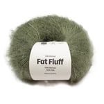 Mohair Silk Fat Fluff 25 gr Moss green A796 Adlibris