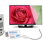 Wii vers HDMI Signal vidéo Convertisseur Adaptateur Full HD 1080p avec Audio Sortie jack 3,5 mm