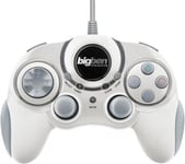 manette playstation 1 2 ps1 / ps2 analogique filaire dualschock mini blanc