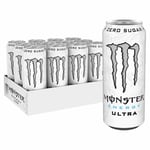 Monster Energy Drink Ultra Zero Sugar Calories 553ml (Box of 12)