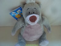 peluche doudou balloo du livre de la jungle 27 cm assis plush baloo neuf disney