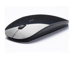 Souris sans fil optique - Bluetooth 2.4 - Dpi réglable + dongle Bluetooth USB - pour PC et MAC - Noir