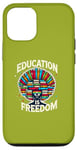 iPhone 12/12 Pro Education is freedom, Knowledge Power, Motivation,Book lover Case