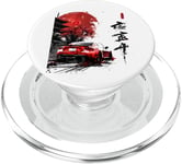 JDM Japan Red Sun 86 Voiture graphique d'art japonais PopSockets PopGrip pour MagSafe