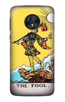 Tarot Card The Fool Case Cover For Motorola Moto G7 Play