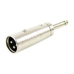 Adaptateur XLR Mâle - Jack Mâle Mono Easy