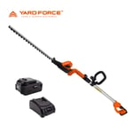 Yardforce - Taille-Haie à batterie Yard Force LHC41A - CR20 256cm - 20V 2.0Ah