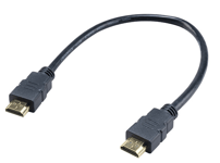 Akasa 4K HDMI 2.0v cable, 4K@60Hz,4 times of 1080p@60Hz video resolution, 30cm (AK-CBHD25-30BK)