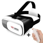 VR Virtual Reality 3D Headset BOX for iPhone  13 12 Pro Max+ Xs Samsung S22+