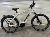 Haibike Trekking 3 High 500Wh Warm Grey/Black L (56 cm)  Grå Recycle - Elcykel-Recycle - Hybrid Elcykel-Recycle